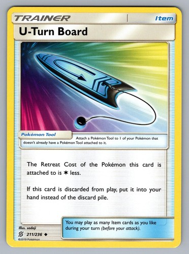 Turn board 211 236 - u-turn, uncommon